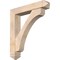 Ekena Millwork Legacy Arts and Crafts Smooth Bracket w/ Offset Brace, Douglas Fir, 7 1/2"W x 40"D x 44"H BKT0806X40X44LEC03SDF - alternate 1